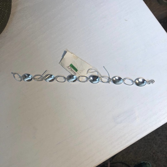 Vintage 90s JcPenney Sterling Silver Spiritual Christian Encouraging Bracelet - Picture 8 of 13